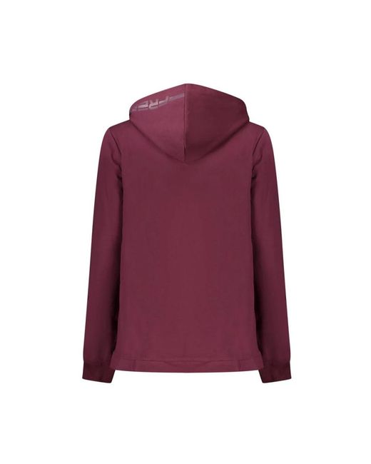 Freddy Hoodies & Sweatvesten ,Rood ,Katoen Katoenen Sweatshirt in het Purple
