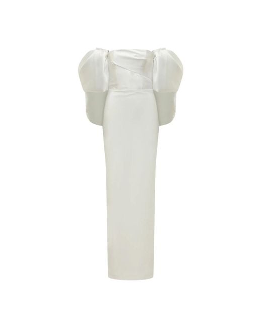Solace London White Maxi Dresses