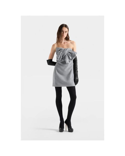 7 For All Mankind Gray Short Dresses