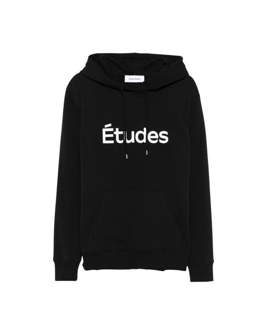 Etudes Studio Regular Hoodie in het Black voor heren