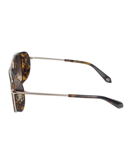 Roberto Cavalli Metallic Stylische sonnenbrille src036m