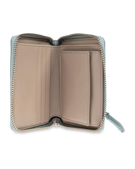 Marc Jacobs Accessoires ,Blauw ,Leren Portemonnee in het Blue