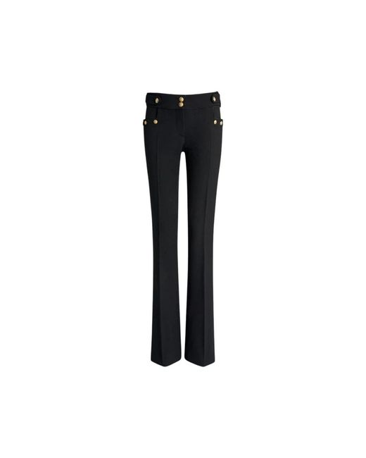 Balmain Rechte Broek in het Black