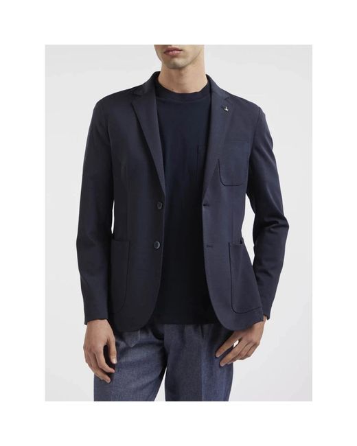 AT.P.CO Blue Blazers for men