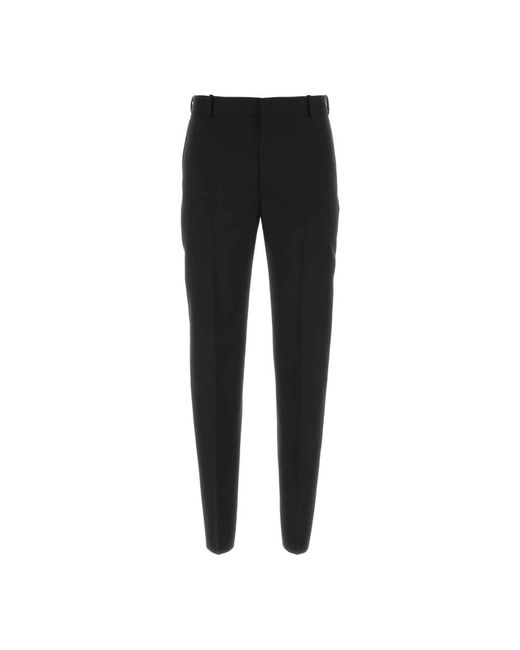 Alexander McQueen Suit Trousers in het Black voor heren