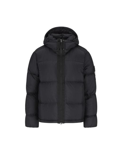 Stone Island Jassen in het Black voor heren