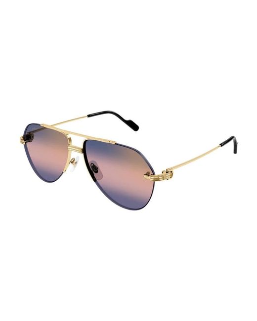 Cartier Yellow Sunglasses for men