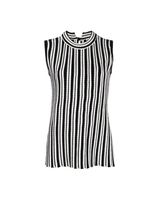 Jil Sander Tops ,Veelkleurig ,Katoen Elegante Witte Katoenen Top in het Black