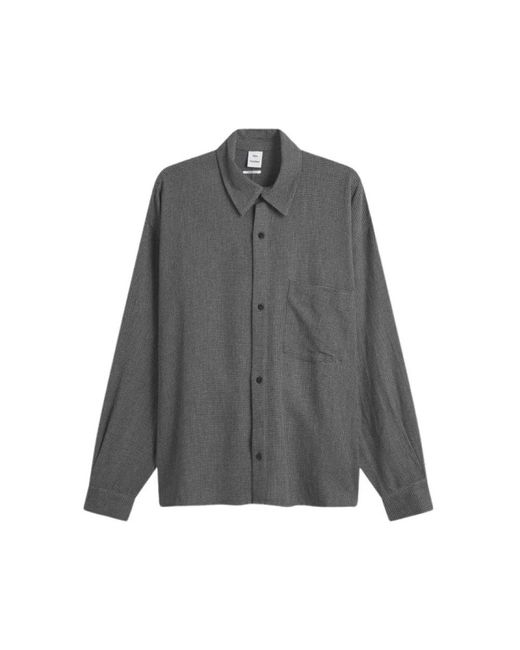 Won Hundred Gray Casual Shirts for men