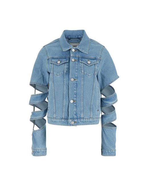 Denim Jackets Coperni de color Blue