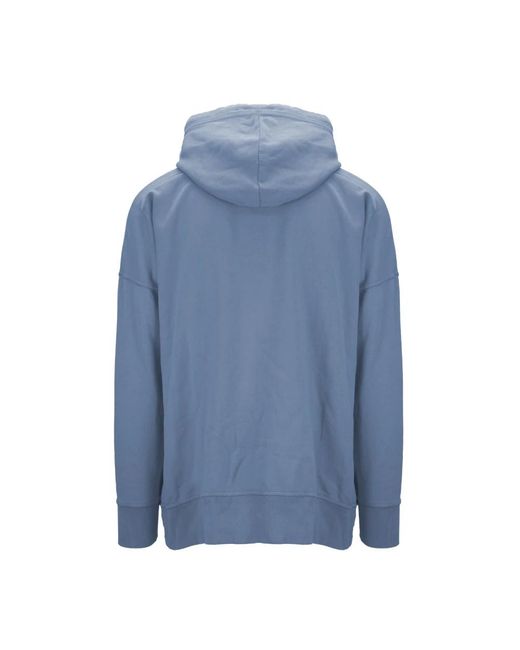 DSquared² Hoodies & Sweatvesten ,Blauw ,Katoen Hoodie Met Verstelbaar Trekkoord in het Blue voor heren