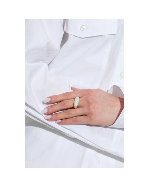 LIE STUDIO Beatrice Ring in het Metallic