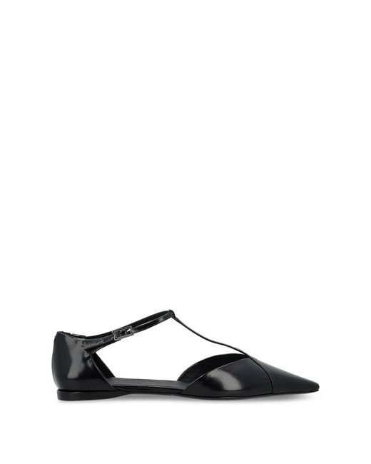 Max Mara Black Ballerina Flat