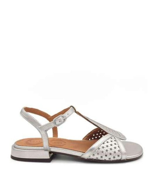 Chie Mihara Brown Flat Sandals