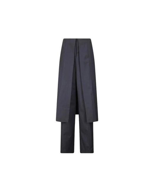 Thelatest Blue Wide Trousers