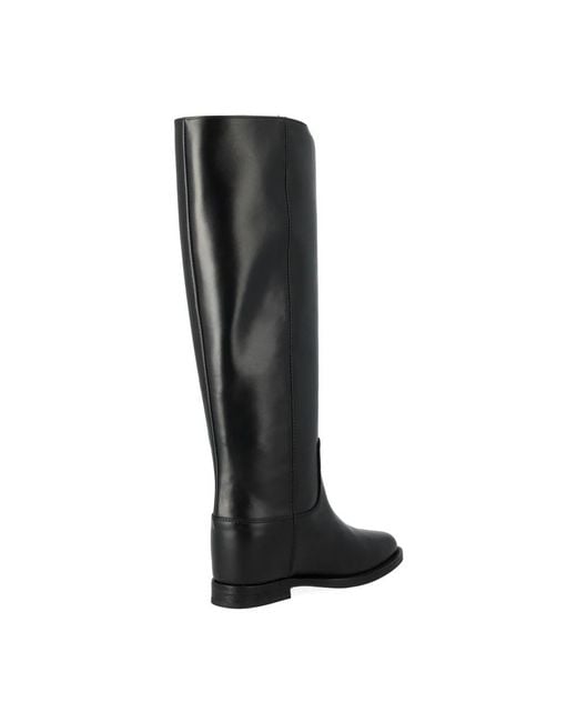 Via Roma 15 Black High Boots