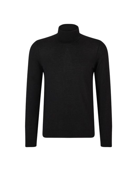 HUGO Black Turtlenecks for men