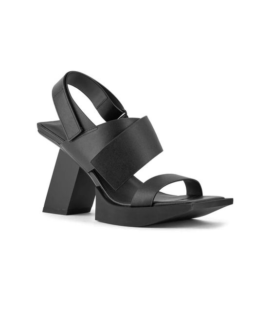 United Nude Black High Heel Sandals
