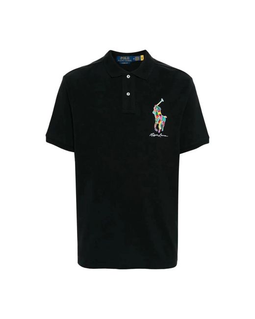 Polo Ralph Lauren Black Polo Shirts for men