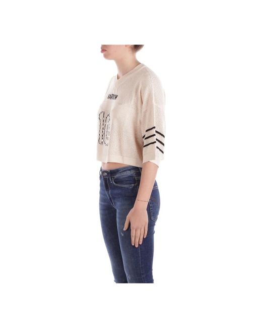 Barrow V-Neck Knitwear in het Blue