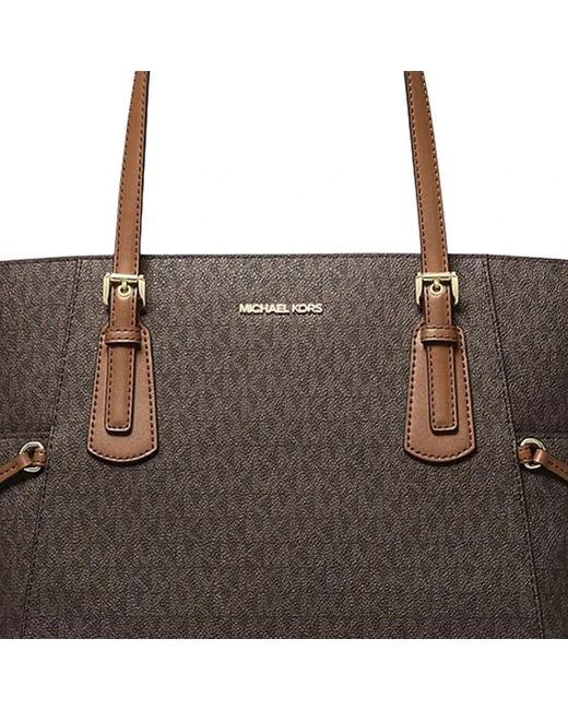 Michael Kors Brown Shopping Bags