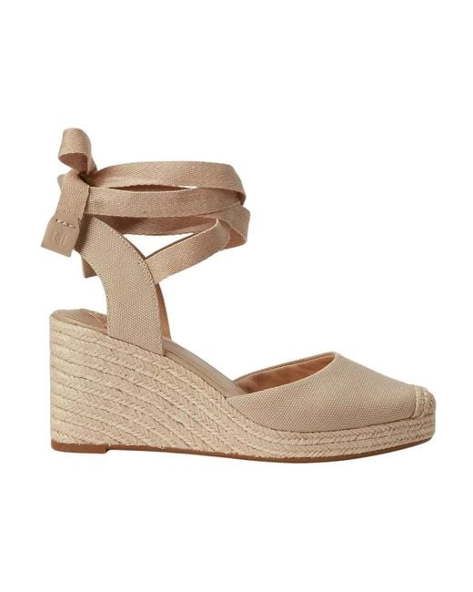 Ralph Lauren Natural Wedges