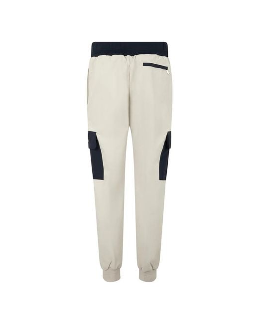Moorer White Sweatpants for men
