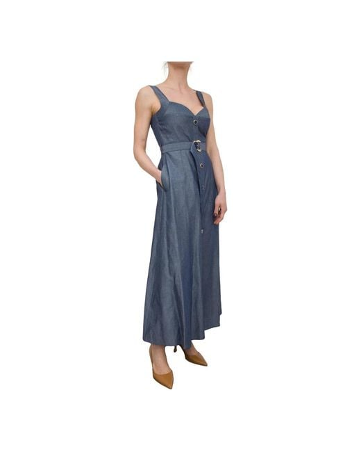 Liu Jo Blue Blaues Denim Kleid