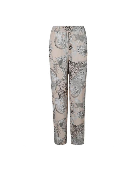 Iceberg Gray Cropped Trousers