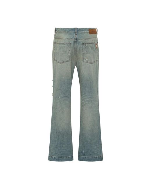 Amiri Straight Flare Jeans in het Blue voor heren