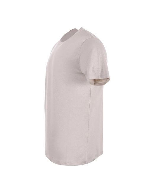 Mc2 Saint Barth Purple T-Shirts for men