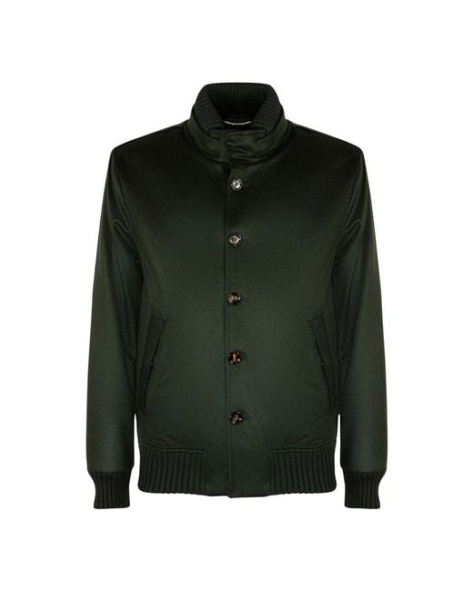 KIRED Jassen ,Groen ,Polyester Ronde Jacket in het Green voor heren