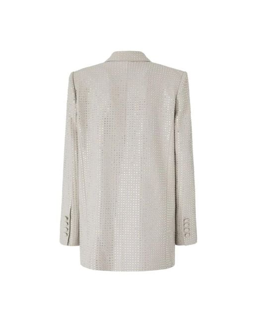 Pinko Gray Blazers
