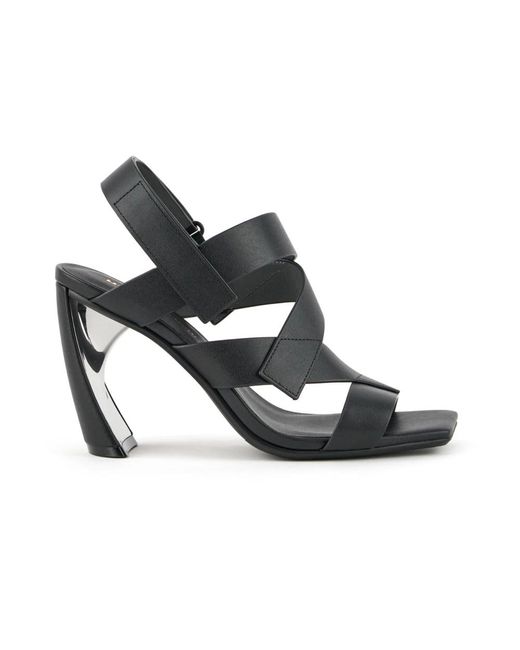 United Nude Black High Heel Sandals