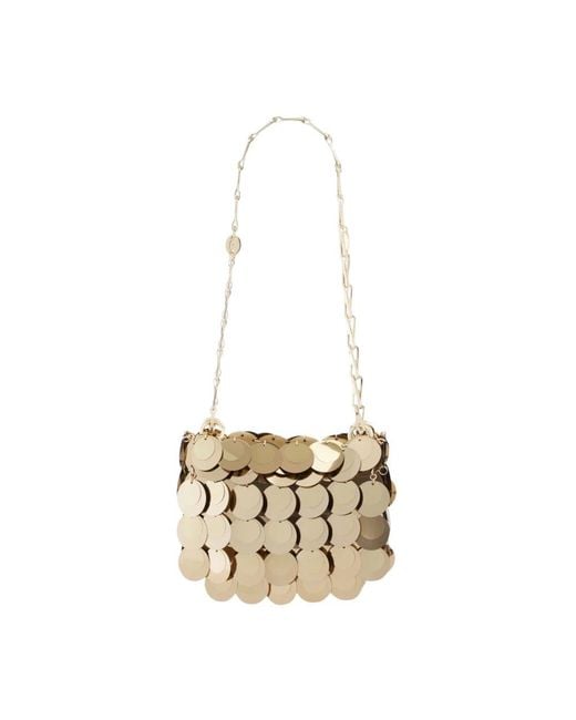 Rabanne White Shoulder Bags