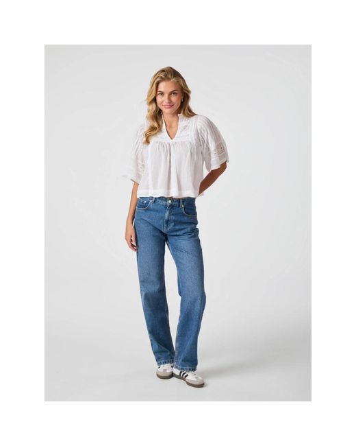 Neo Noir Gray Blouses