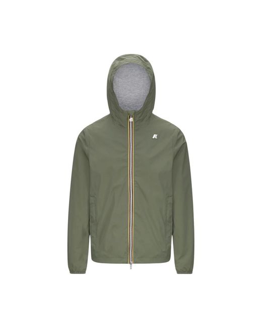 K-Way Green Light Jackets for men