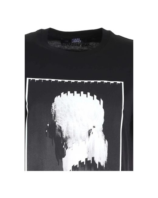 Karl Lagerfeld Black T-Shirts