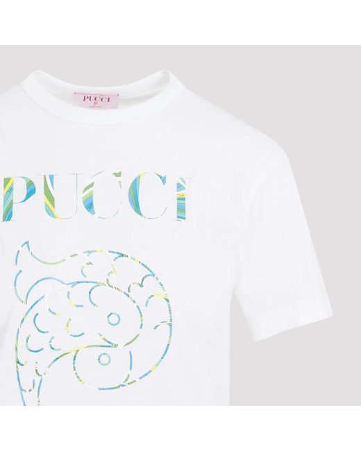 Emilio Pucci White T-shirts
