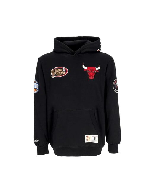 Mitchell & Ness Hoodies in het Black voor heren