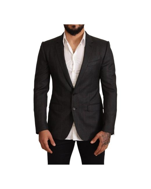 Dolce & Gabbana Jassen in het Black voor heren