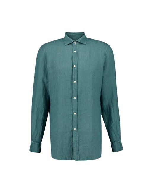 Boglioli Green Casual Shirts for men