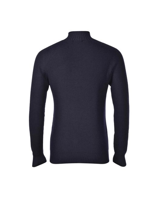 Gran Sasso Blue Turtlenecks for men