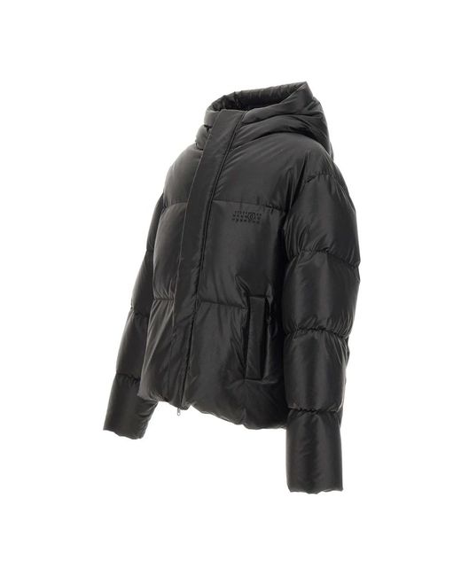 MM6 by Maison Margiela Black Winter Jackets for men