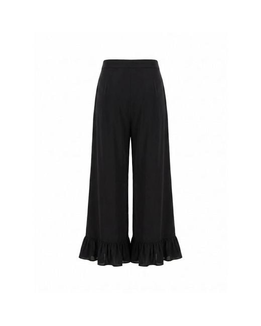 Chloé Black Wide Trousers