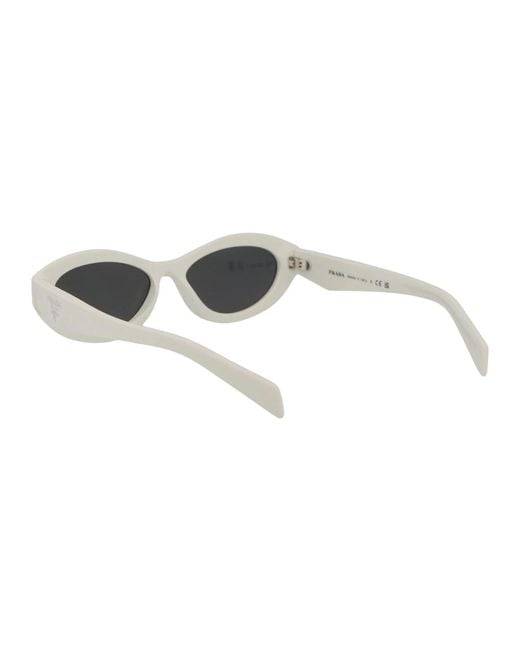 Prada White Stylische sonnenbrille mit 0pr 26zs