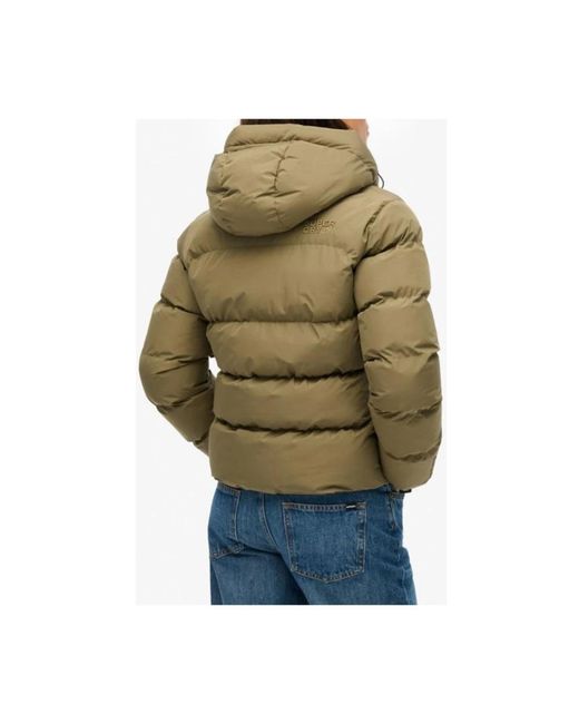 Superdry Green Everest Ella Padded Jacket