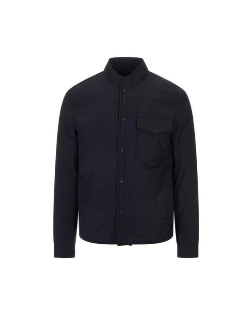 Moncler Blue Down Jackets for men