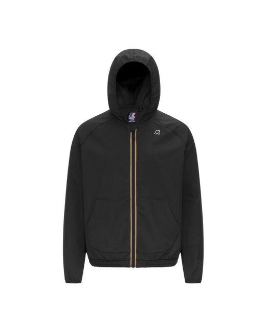 K-Way Black Light Jackets for men