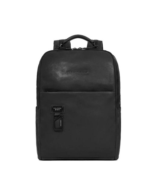 Piquadro Laptop-Rucksack 15,6 Mit Ipad-Fach in Black für Herren
